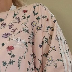 Adidas Cropped Floral Top